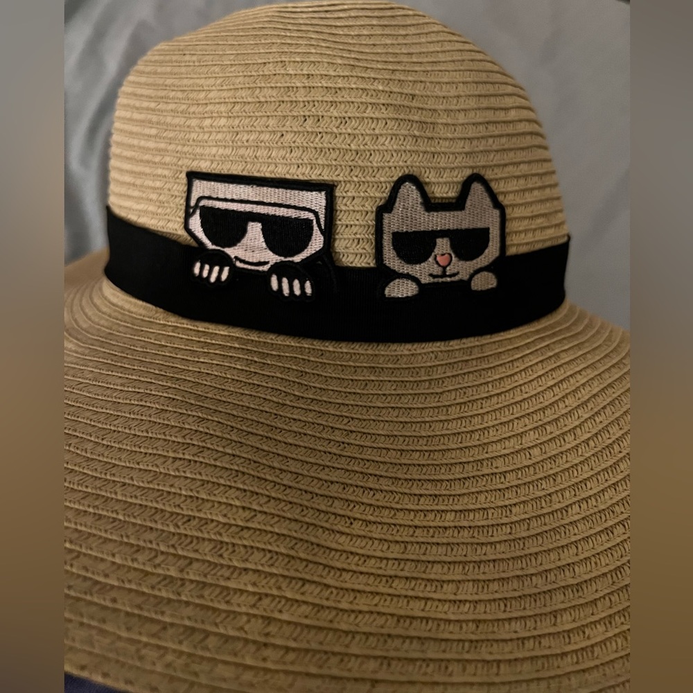 Karl Lagerfeld summer hat - new